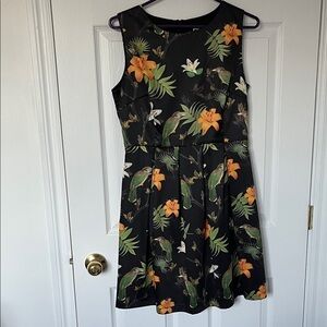 Pink Martini Tropical Floral Mini Dress